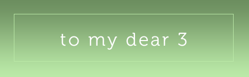 To my dear 3： 給，親愛的寶寶